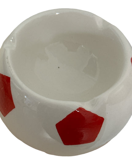 Scrumieră ceramică Fotbal 10cm