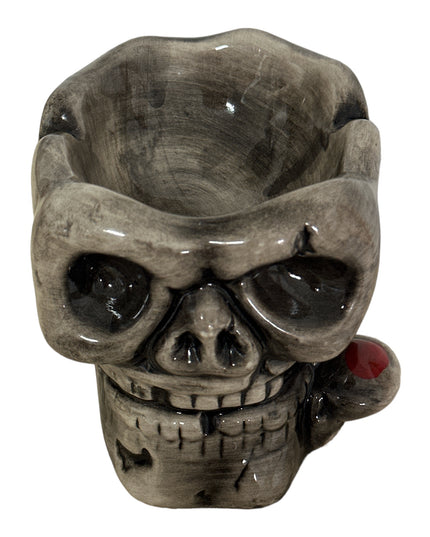 Scrumieră ceramică Schelet 10cm