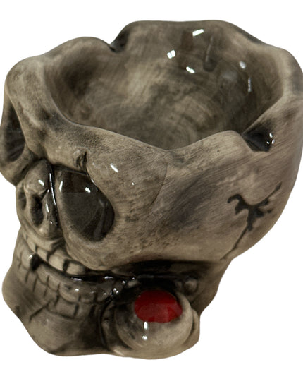 Scrumieră ceramică Schelet 10cm