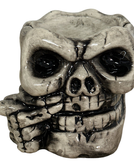 Scrumieră ceramică Schelet 10cm