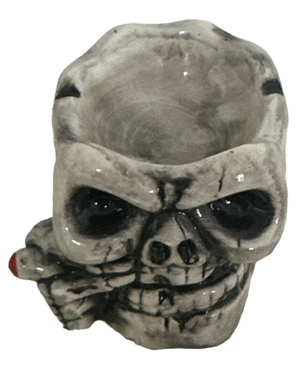 Scrumieră ceramică Schelet 10cm