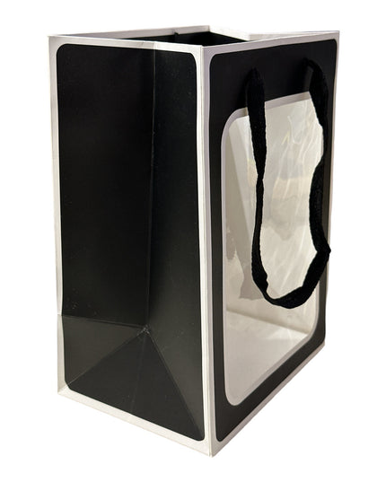 Pungă de cadou cu fereastră 12/set 25cm