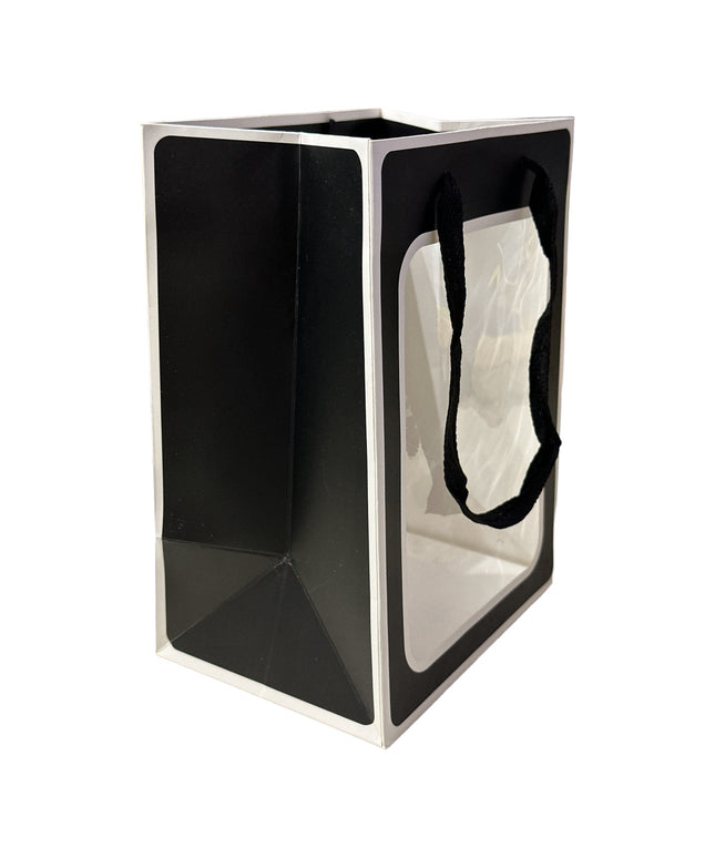 Pungă de cadou cu fereastră 12/set 25cm