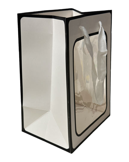 Pungă de cadou cu fereastră 12/set 25cm