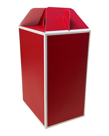 Pungă cadou cutie cu fereastră 12/set 27cm