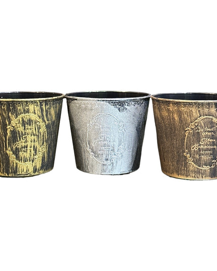 Ghiveci plastic 3/set 8cm