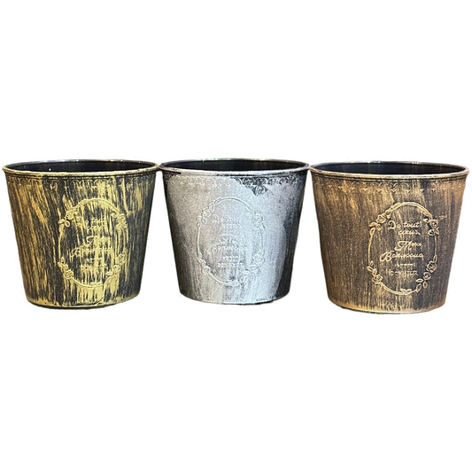 Ghiveci plastic 3/set 8cm