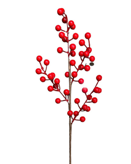 Fir Bobițe fructe de pădure artificiale 53cm