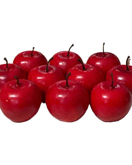 Mere roșii polistiren 10/set 5cm