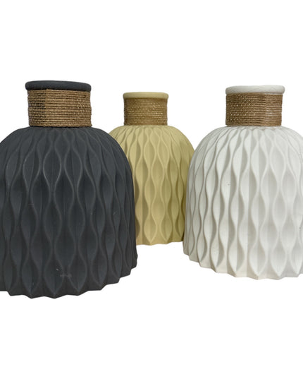 Vaze plastic 3/set P064 15cm