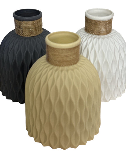 Vaze plastic 3/set P064 15cm