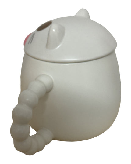 Set cană ceramică cu capac și linguriță Pisicuță 928-1