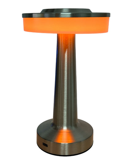 Lampă metalică decorativă cu senzor  21cm