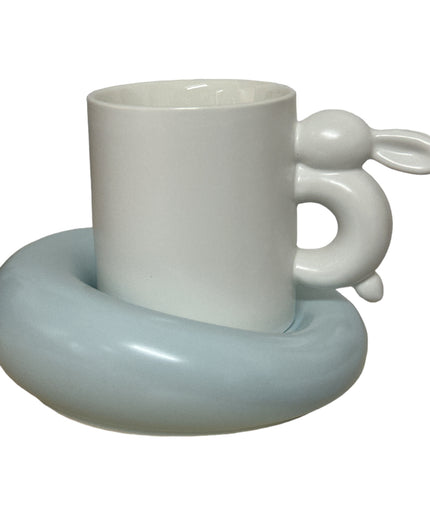 Set cană cu farfurie Iepuraș 928-7