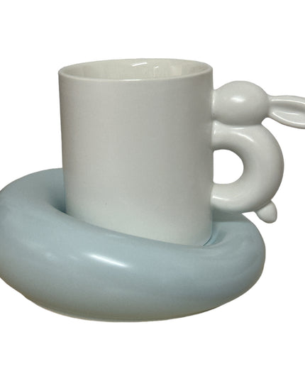 Set cană cu farfurie Iepuraș 928-7