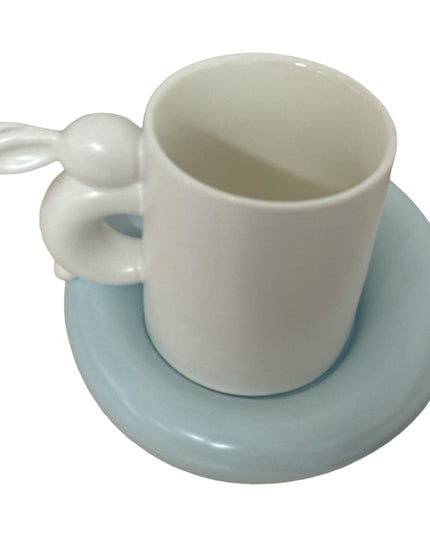 Set cană cu farfurie Iepuraș 928-7