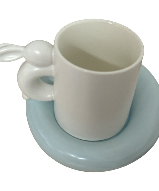 Set cană cu farfurie Iepuraș 928-7