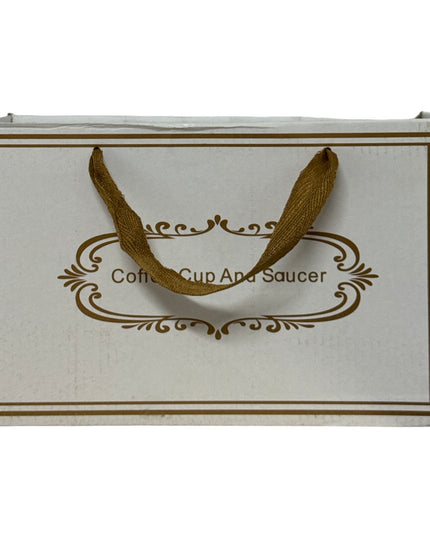 Set cadou cană Lucky Albă cu capac,linguriță și încălzitor