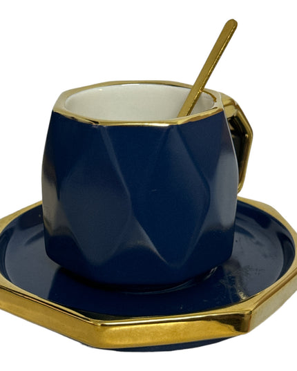 Set cadou ceașcă cu farfurie și linguriță 928-8