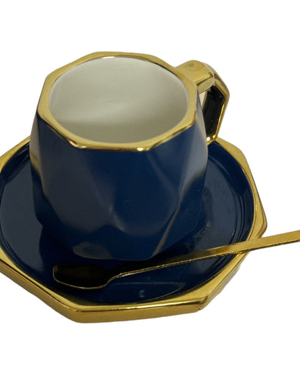 Set cadou ceașcă cu farfurie și linguriță 928-8