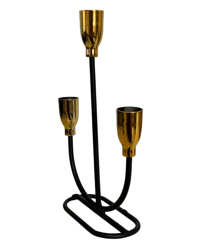 Suport lumânare cu 3 brațe DL2379