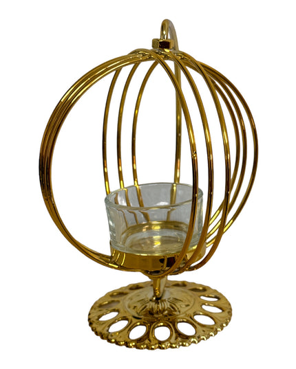 Suport lumânare glob metalic 912-9