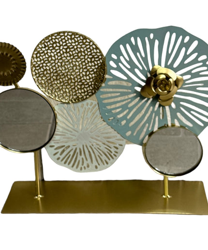 Decor metalic Floral 30cm