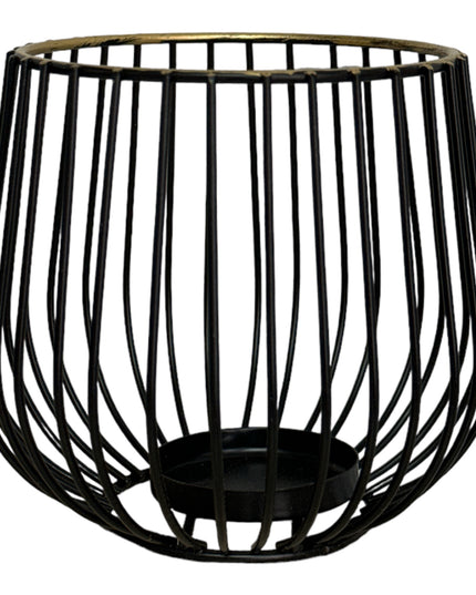 Suport lumânare metalic 931-3 13cm