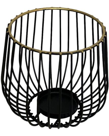 Suport lumânare metalic 931-3 13cm