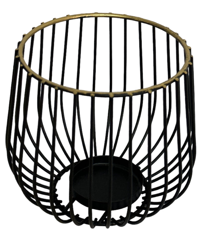 Suport lumânare metalic 931-3 13cm