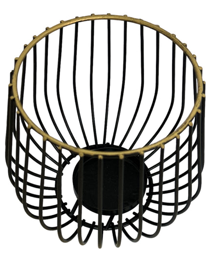 Suport lumânare metalic 931-3 13cm