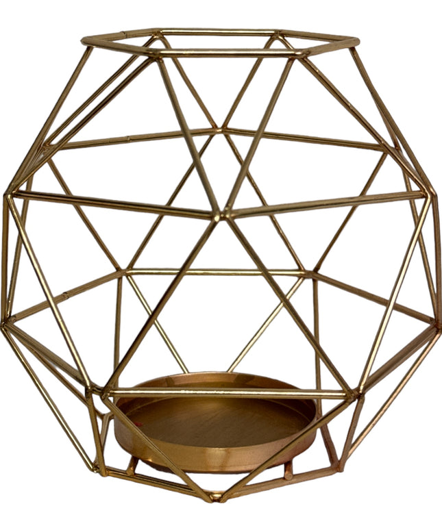 Suport lumânare metalic 931-1. 15cm