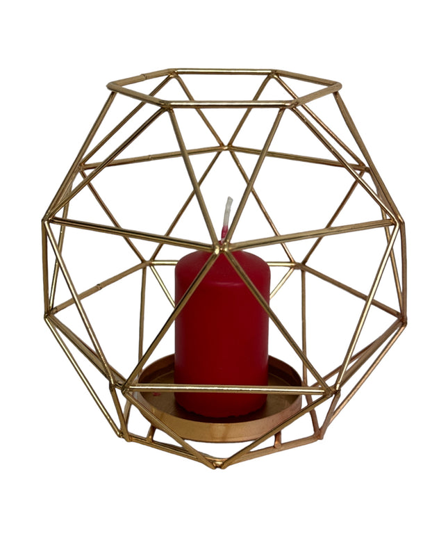 Suport lumânare metalic 931-1. 15cm