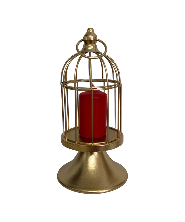 Suport lumânare Colivie cu picior 872. 23cm