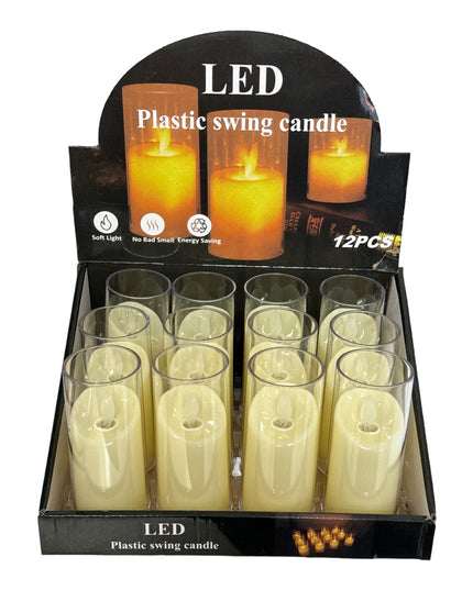 Lumânare cu baterii 12/set