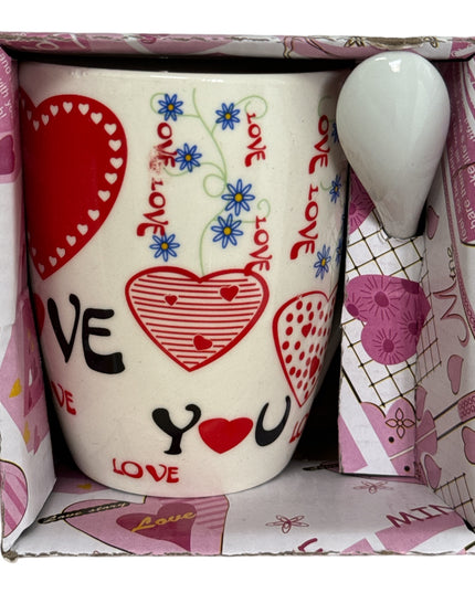 Set cadou cană cu linguriță 914-13