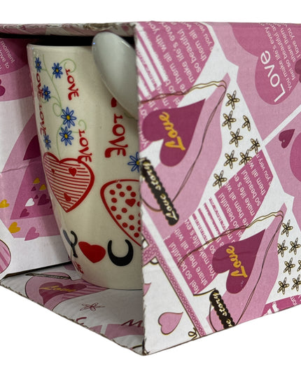 Set cadou cană cu linguriță 914-13