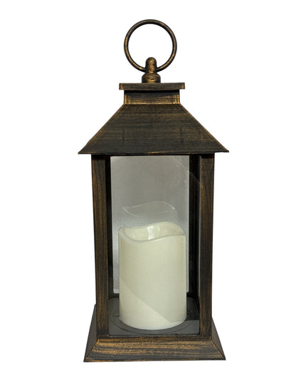 Felinar lumânare cu baterii Vintage 33cm