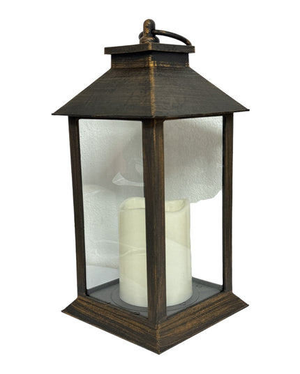 Felinar lumânare cu baterii Vintage 33cm