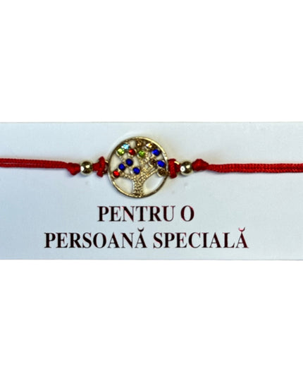 Mărțișor brățară cu șnur 12/set Auriu