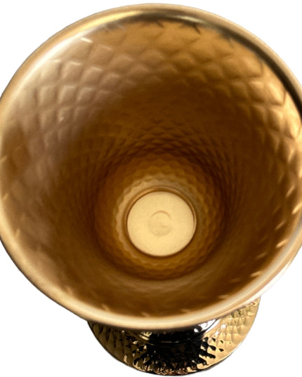 Suport flori metal Auriu 34cm