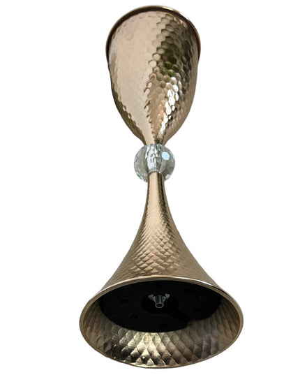 Suport flori metalic Auriu 57cm