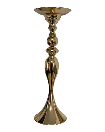 Suport flori metal Auriu 56cm