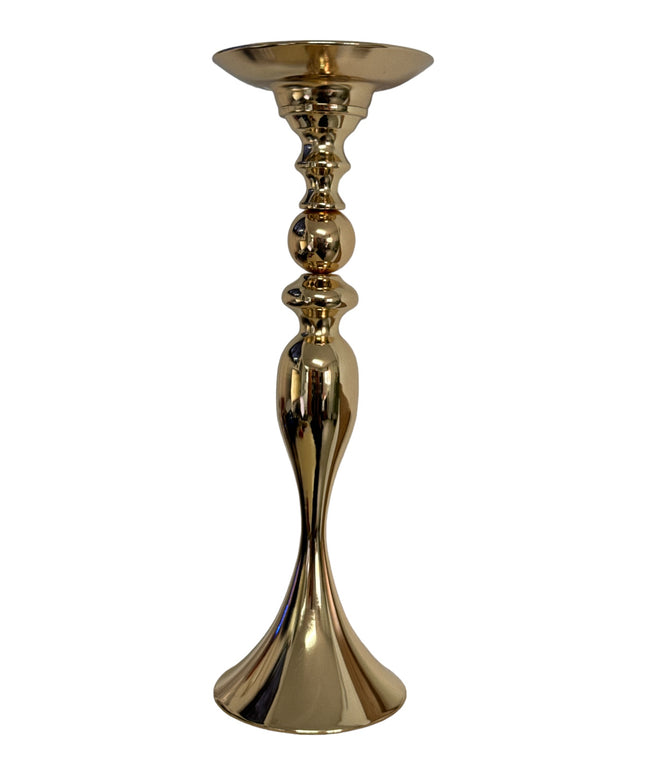 Suport flori metal Auriu 56cm