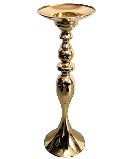 Suport flori metal Auriu 56cm