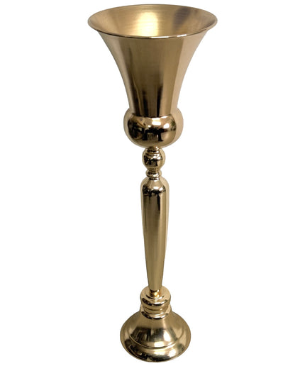 Suport flori metal Auriu 68cm