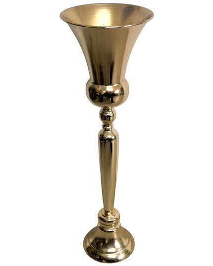 Suport flori metal Auriu 68cm