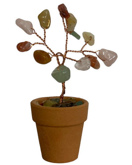 Pom cu pietre semiprețioase 10cm 947-4