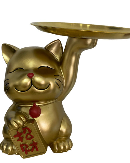 Pisică Maneki suport chei 21cm 934-2
