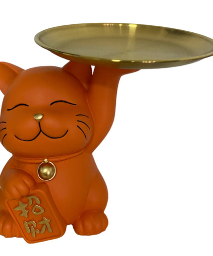 Pisică Maneki suport chei 21cm 934-2